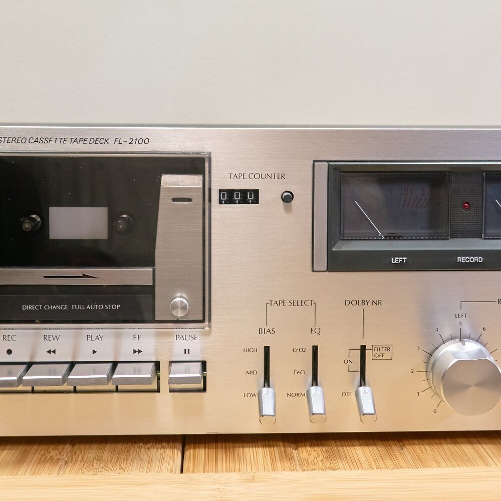 Rare Vintage Alpage (Alpine) FL-2100 Stereo Cassette Tape Deck, Made in Japan St